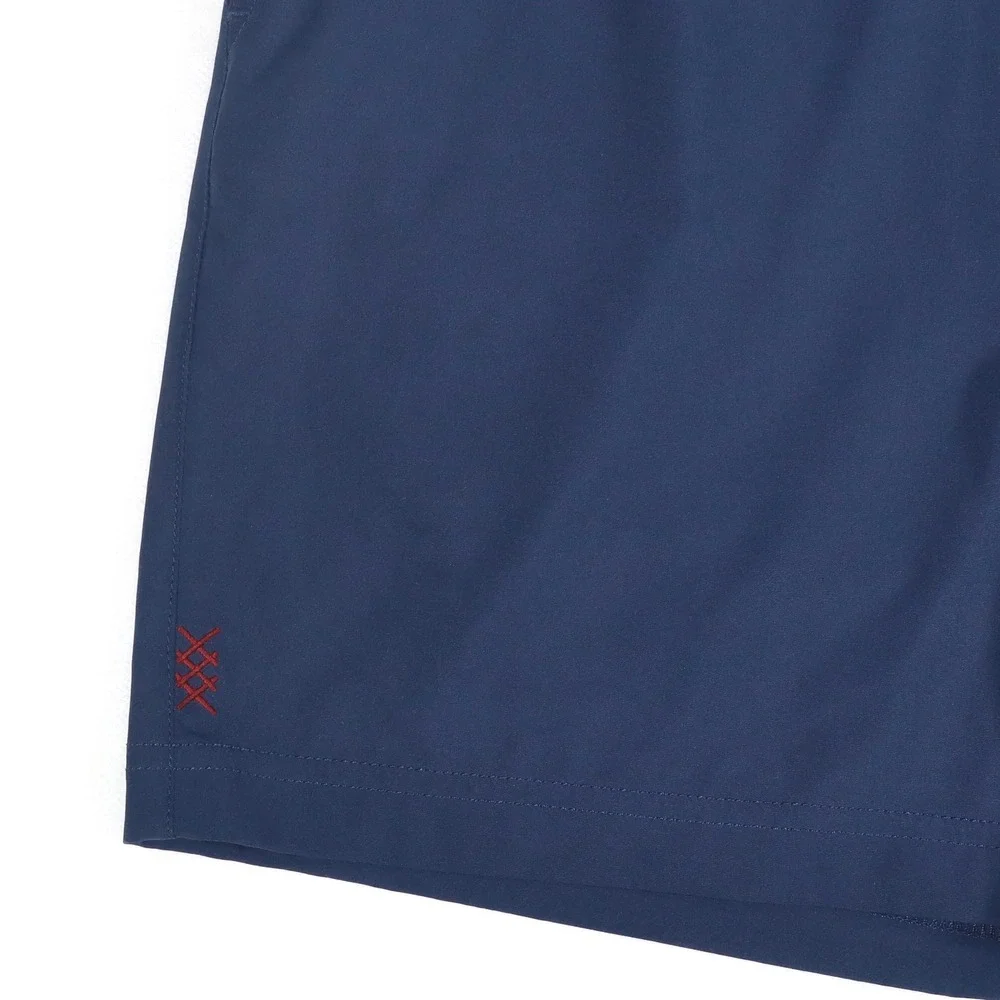 Rhone Mako Shorts Mens Small Blue Linerless 7 Inch Inseam Athletic Gym Training